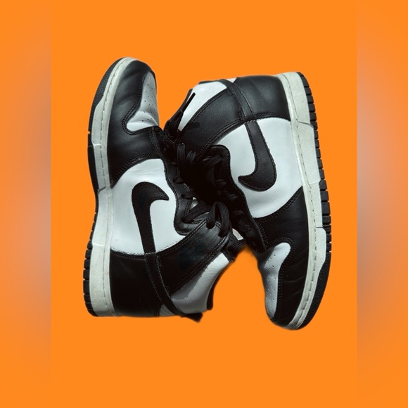 Nike Dunk High Panda (2021) Women’s Sz 9 - DD1869-103 - Picture 5 of 8